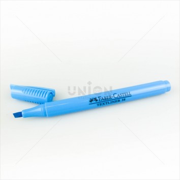 Faber-Castell ปากกาเน้นข้อความ Textliner 38 <1/10> สีน้ำเงิน